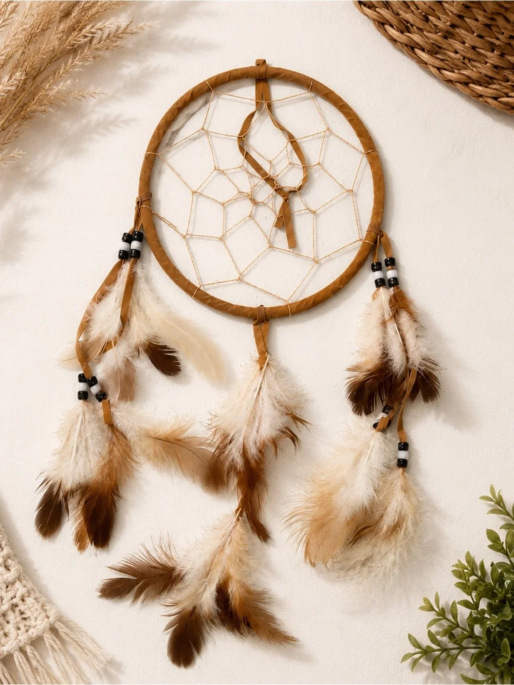 NWT Authentic Lakota Sioux Dream Catcher 5” Handmade St. Joseph’s Indian School